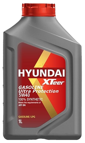 Моторное масло Hyundai XTeer Gasoline Ultra Protection 5W-40, 1л